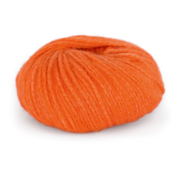 Du Store Alpakka Pus Garn Alpakkamix 50 g Orange 4013