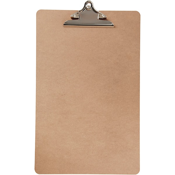 Clipboard/tegneunderlag, A3, str. 30x47x0,3 cm, 1 stk.