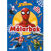 Målarbok Spider-Man med klistermärken, Kärnan