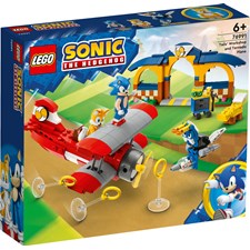 Verkstedet og tornadoflyet til Tails LEGO®  Sonic the Hedgehog™ (76991)