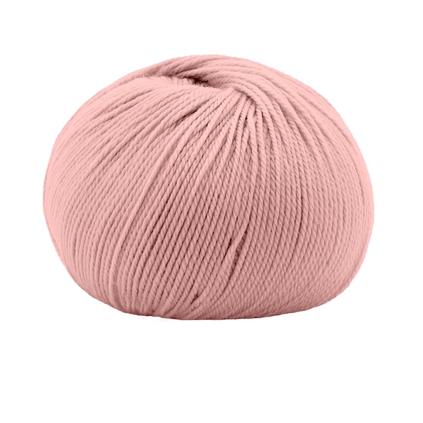 Vip merino/kasjmir garn 50 gr ROSA CARNE/ROLO Lana Gatto