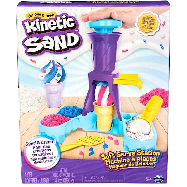 Kinetic Sand Soft Serve Station