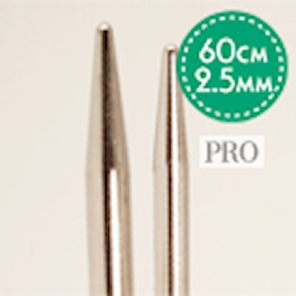 Rundpinne Pro Classic Messing 60 cm Drops