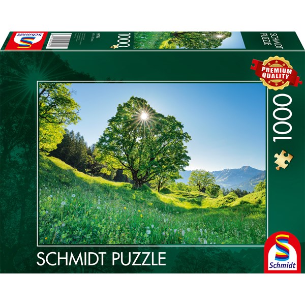 Pussel Sycamore Maple in the Sunlight - St. Gallen 1000 bitar, Schmidt