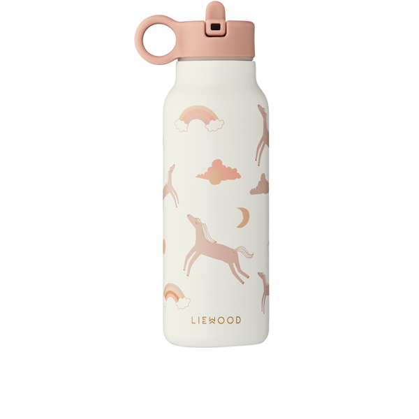 LIEWOOD Falk Vannflaske 350 ml, Dream/Ecru -  Tåteflasker & Tilbehør  - Rustfritt stål,Plast