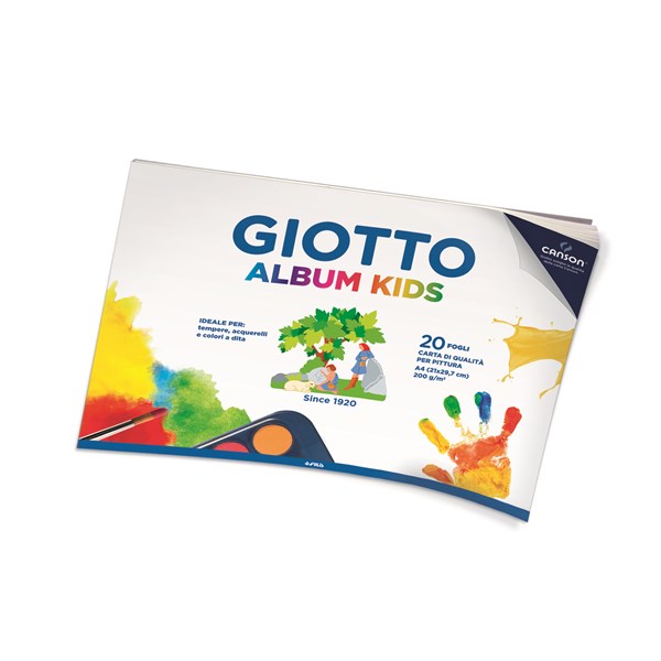 Album Kids A4 20 sidor, 200g Giotto