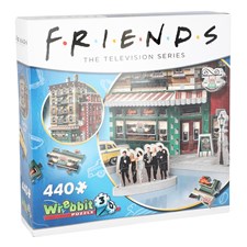 3D Pussel Vänner Central Perk 440 bitar Wrebbit