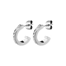 Dyrberg/Kern Desolo Silver Crystal Örhängen