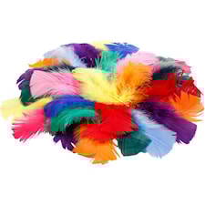 Dun, str. 7-8 cm, ass. Farger, 50g