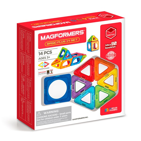 Magformers, Basic Plus 14-delar