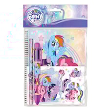My Little Pony Kirjoitussetti ja monivärikynä
