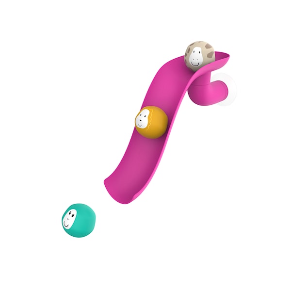 Matchstick Monkey Bathtime Slideset Pink