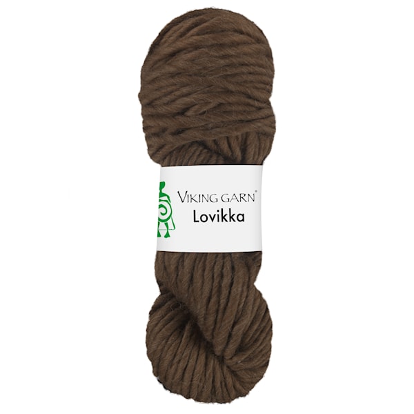Lovikka 100 g Brun 208 Viking Garn