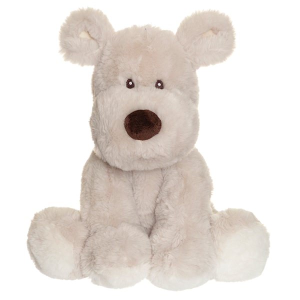 Teddy Mocca Hund Grå Stor Teddykompaniet
