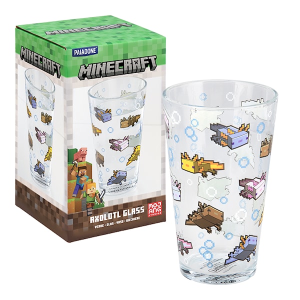 ABYstyle Minecraft Axolotl Stiklinė | 400 ml