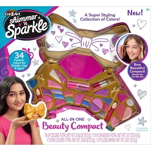 Shimmer N Sparkle Bow Beautiful Compact