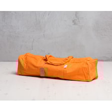 Mattolaukku pyöreä, ekologinen puuvilla - Orange - Yogiraj