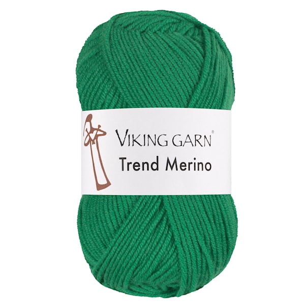 Trend Merino 50 g Eplegrønn 436 Viking Garn
