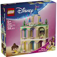 Belle och Tiana med slott i miniformat LEGO Disney Princess (43291)