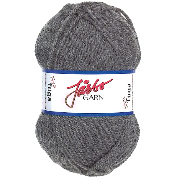 Fuga Garn Ullmix 50g Mörkgrå (60103)