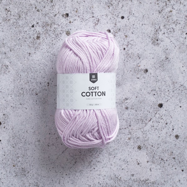 Soft Cotton 50 g Pastel Lilac Järbo