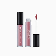 KISS Celeste Liquid Lipstick Pink Rouge