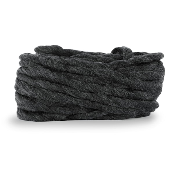 Knit At Home Chunky Wool Lanka Villalangat 200 g hiilenharmaa 934