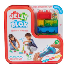 Kreativt Lekset Mjuka och Sensoriska Byggklossar Jelly Blox