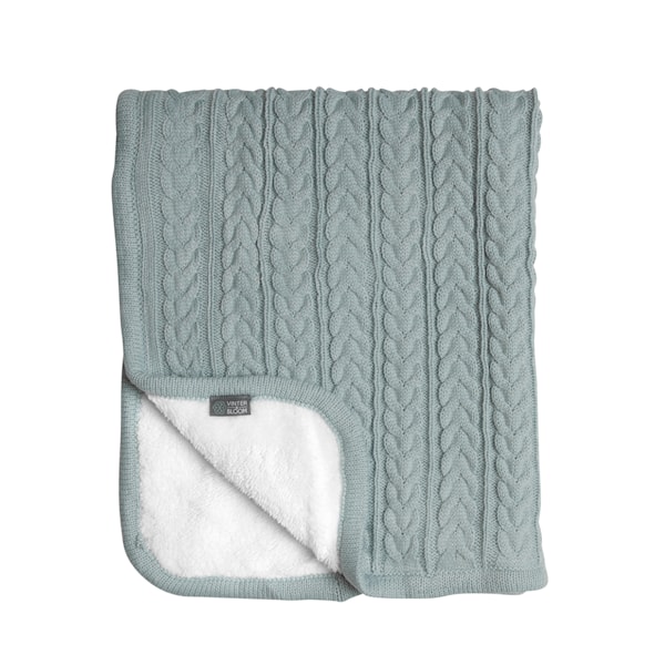 Babyfilt Cuddly Sage Green Vinter & Bloom