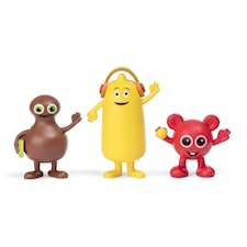 Babblarna Figurset (Babba, Bibbi och Bobbo)
