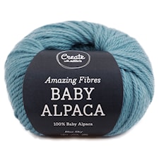 Adlibris Baby Alpaca, 50 g, Blue Sky A248