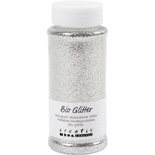 Bio-glitter Silver 140 ml/ 1 burk