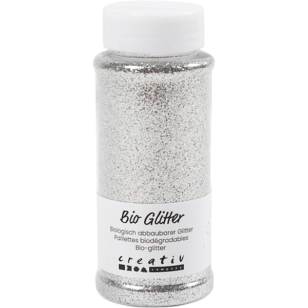 Bio-glitter Silver 140 ml/ 1 burk