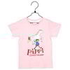 Pippi T-shirt, Rosa, Pippi Långstrump