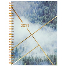 Kalenteri 2021 Business A5 Saga Metsä Burde