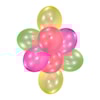 Neonfärgade ballonger, 10 st
