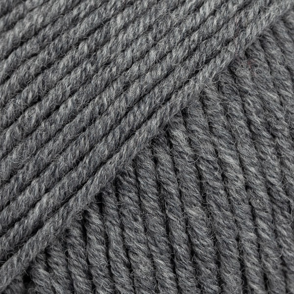 Merino Extra Fine Mix Garn Merinoull 50 g Mellangrå (04) Drops