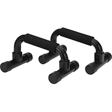 Hantag för armhävningar, Push Up Bar 2 stycken Svart