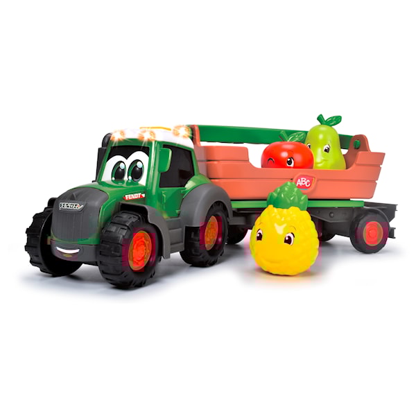 ABC Freddy Fruit - Fendt Leketraktor med Tilhenger