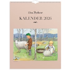 Väggkalender 2026 Elsa Beskow 295x390 mm Burde