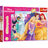 Disney Princess Pussel 100 Bitar Glitter Trefl