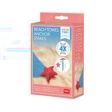 Forankringspinner for Badhandkle - Sjøstjerne (4 stk), Legami