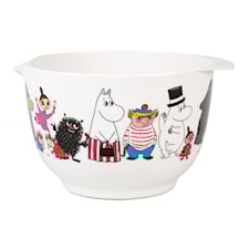 Bakebolle, Mummi, Melamin, 1,5 L, Hvit