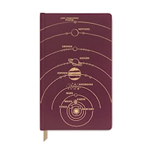 Muistikirja Solar System Designworks ink