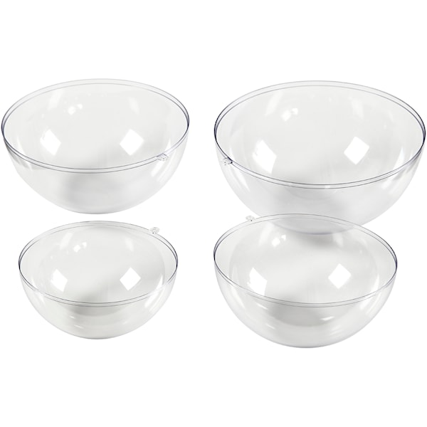 Støpeform til betong, str. 13,6+15,6+18+20 cm, 4 stk./ 1 pk.