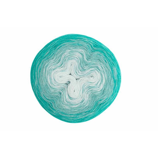Rico Creative Cotton Dégradé Lanka Puuvillasekoitus 200g Teal 004