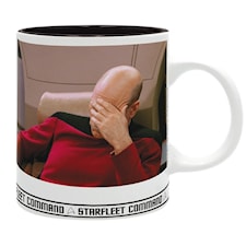 Star Trek Mugg Facepalm