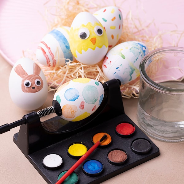 Eggeholder for maling, L: 16,5 cm, svart, 1 sett