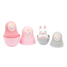 Rosa & Bo Babyleksak, Pastel Pink