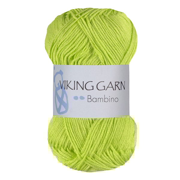 Bambino 50 g Lime 436 Viking Garn